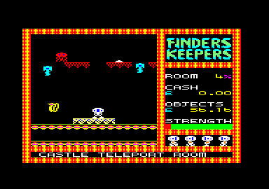 Finders Keepers screenshot 7 for MSX